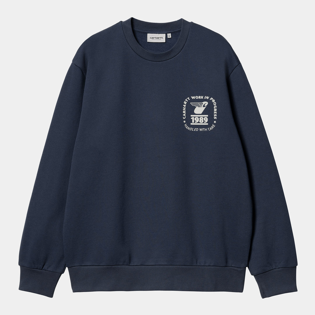 Stamp State Sweat Blue / Grey