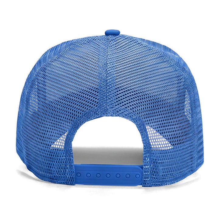 Casquette trucker Sweet Pants Home Run Cap Azure, vue de dos avec filet