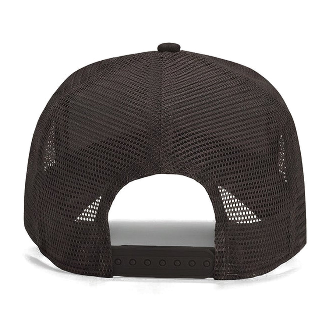Casquette trucker Sweet Pants Home Run Cap Black, vue de dos avec filet