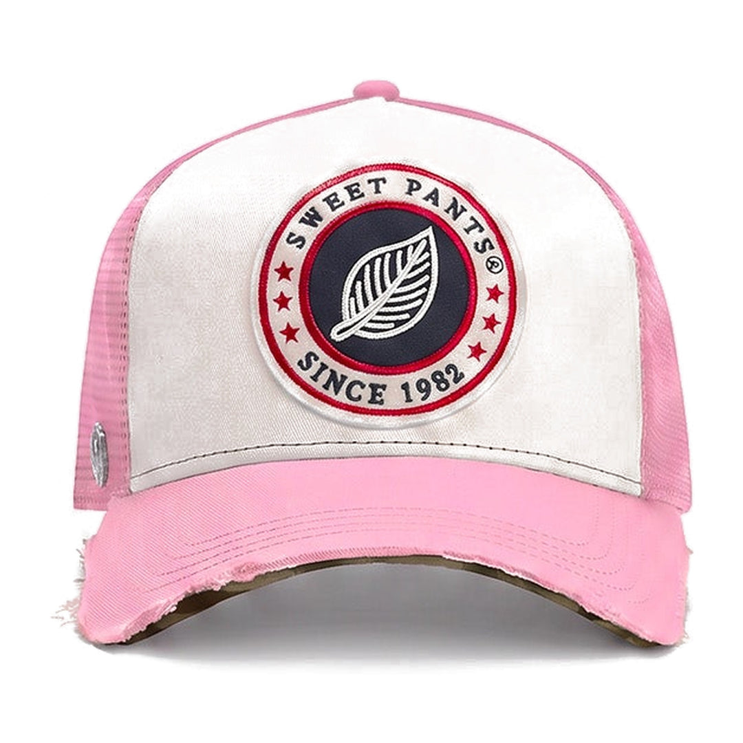 Casquette trucker Sweet Pants Home Run Cap Peony, vue de face