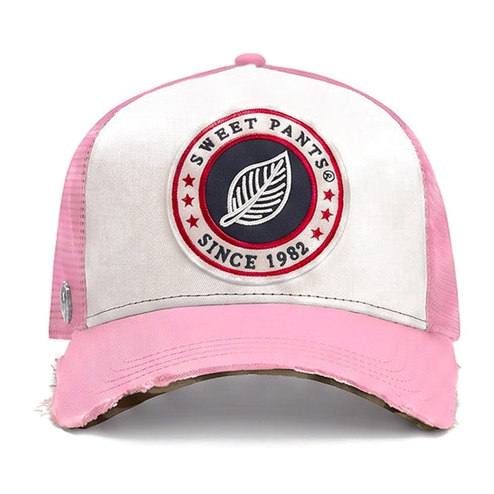Casquette trucker Sweet Pants Home Run Cap Peony, vue de face