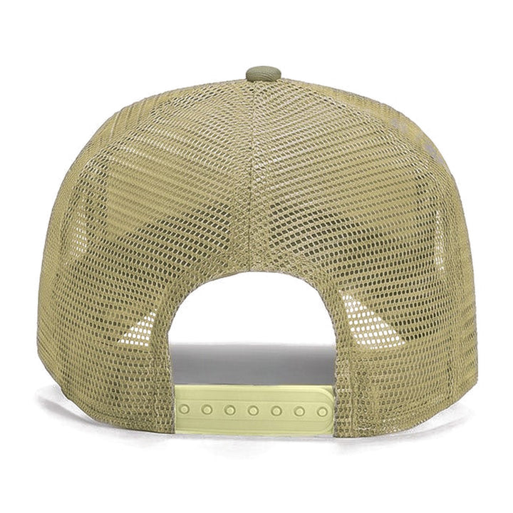 Casquette trucker Sweet Pants Home Run Cap Sage, vue de dos avec filet