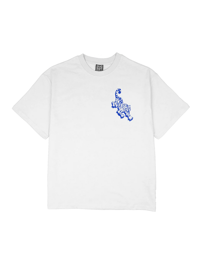 Tattoo Tiger Tee White White