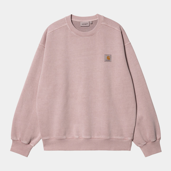 Vista Sweat Glassy Pink Garment Dyed