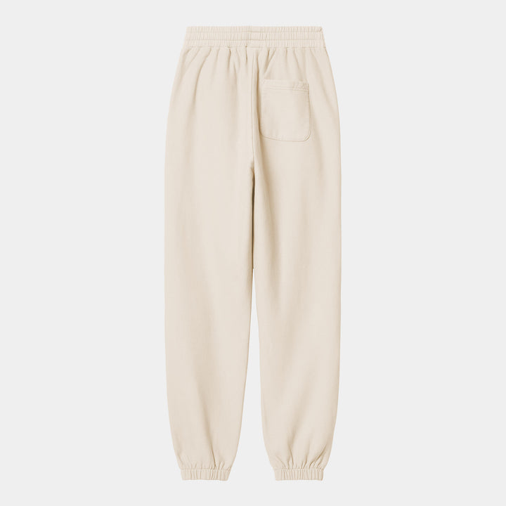 W' American Script Sweat Pant Moonbeam