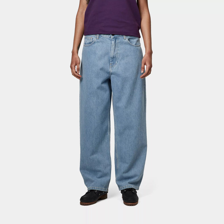 W' Brandon Pant Blue Stone Bleached