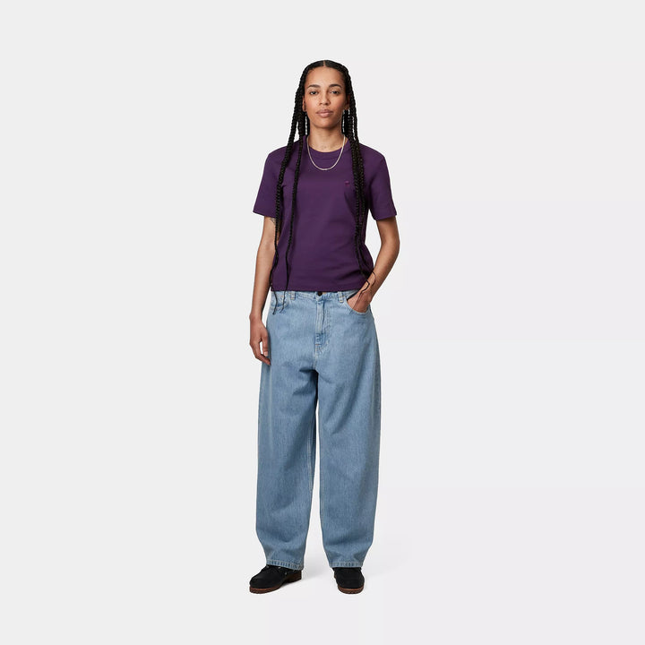 W' Brandon Pant Blue Stone Bleached