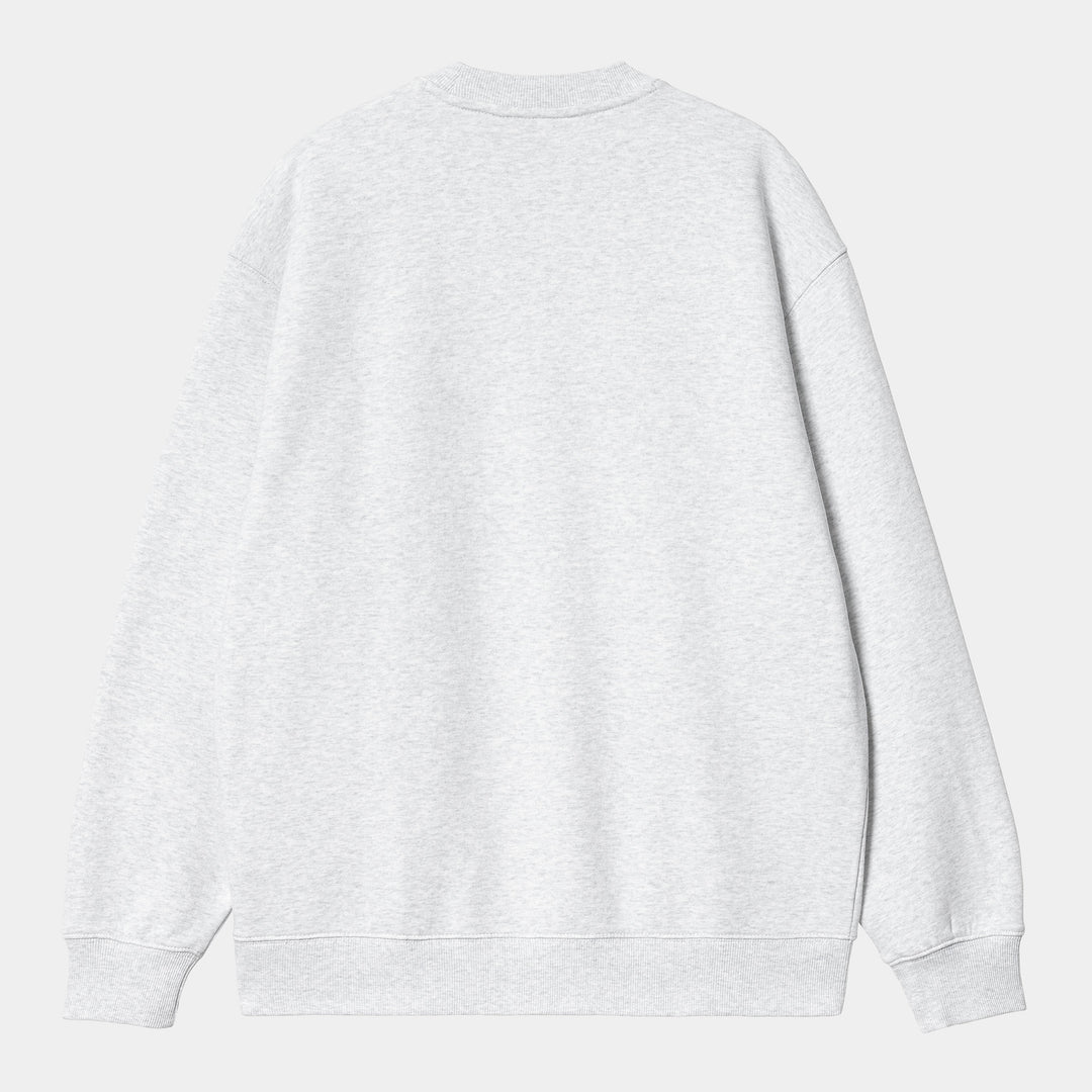 W' Carhartt Sweat Ash Heather / Cassis