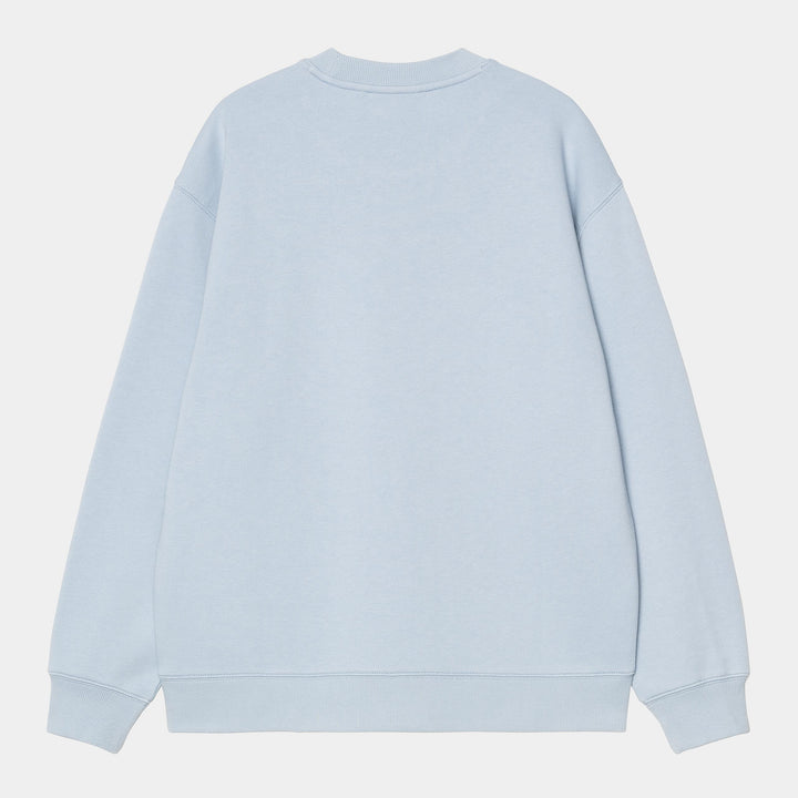 W' Carhartt Sweat Blue Fog / Pale Olive