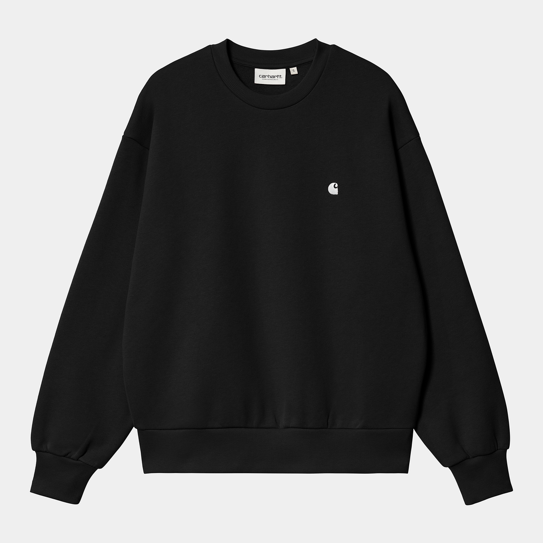 W' Casey Sweatshirt Black / Silver