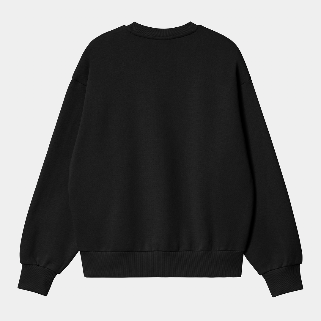 W' Casey Sweatshirt Black / Silver