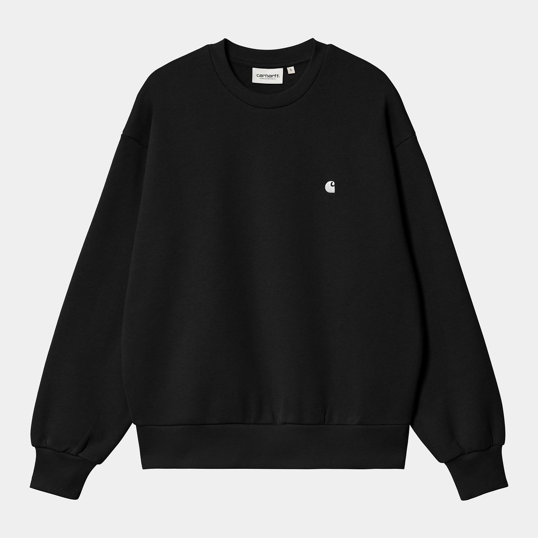 W' Casey Sweatshirt Black / Silver