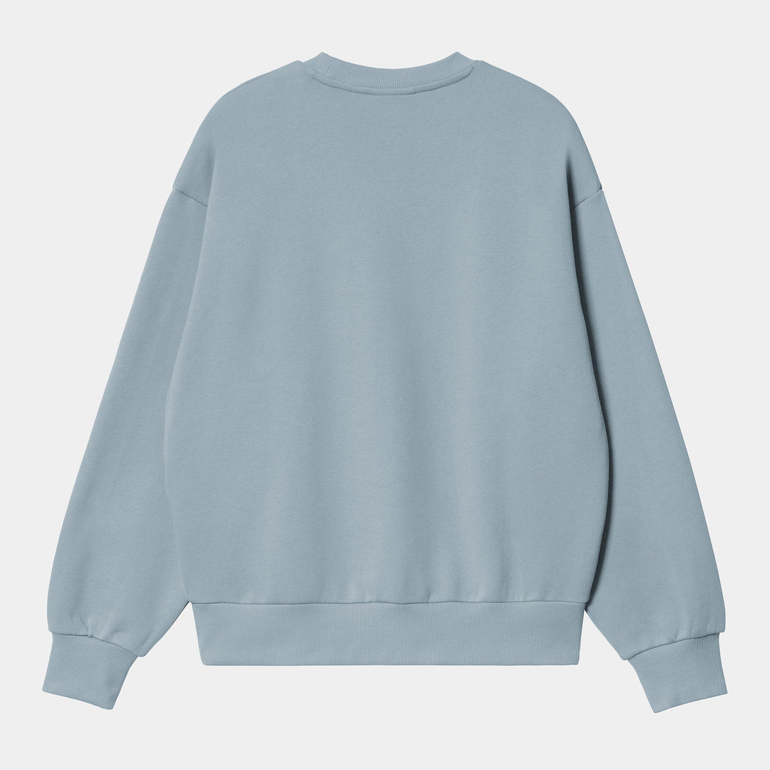 W' Casey Sweatshirt Frosted Blue / Silver