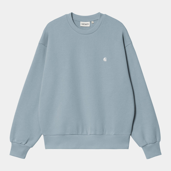 W' Casey Sweatshirt Frosted Blue / Silver