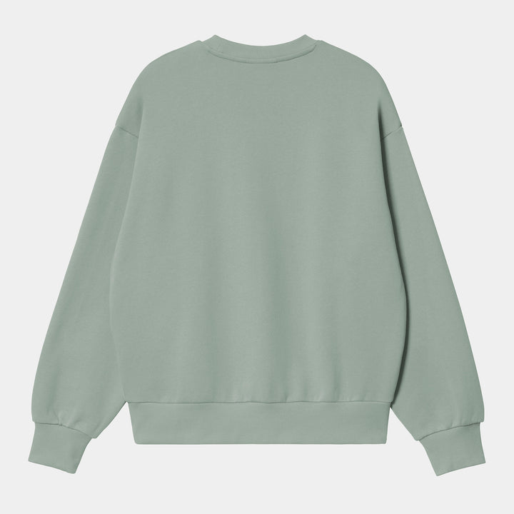 W' Casey Sweatshirt Frosted Green / Silver