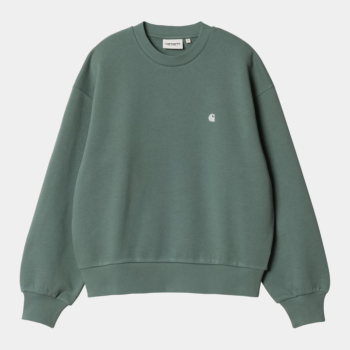 W' Casey Sweatshirt Silver Pine / Silver