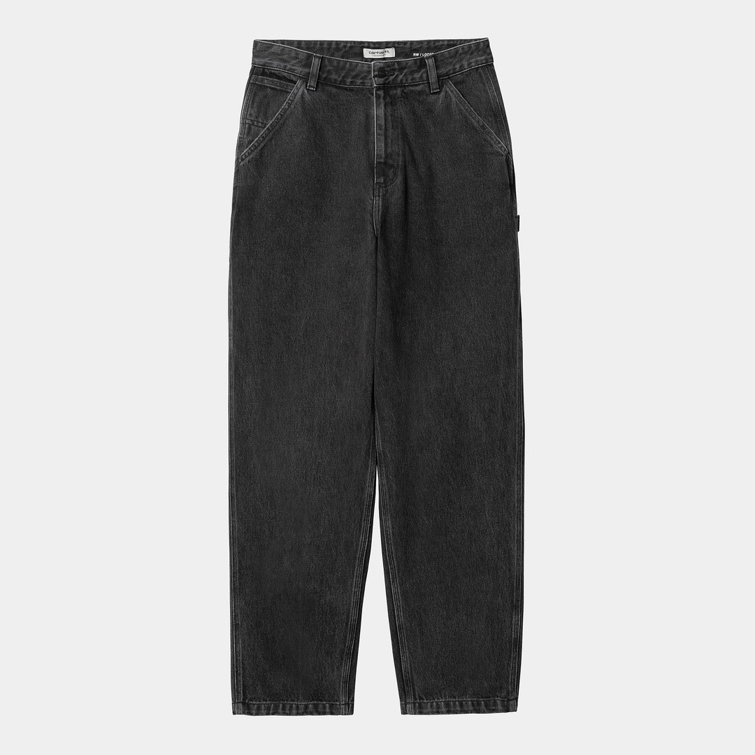 W' Curron Sk Pant Black Stone Washed