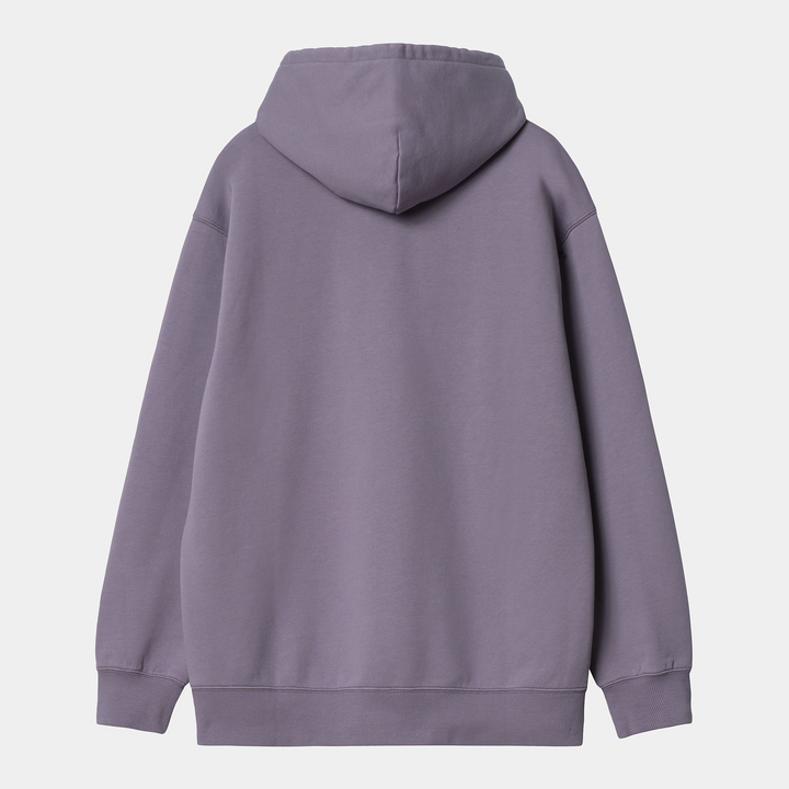 W' Hooded Carhartt Sweatshirt Glassy Purple / Discovery Green