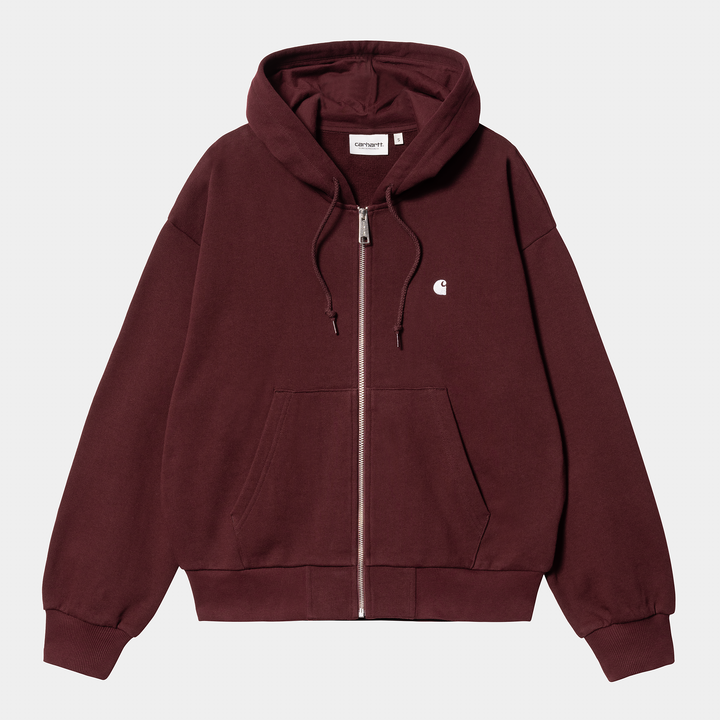 W' Hooded Casey Jacket Amarone / Silver