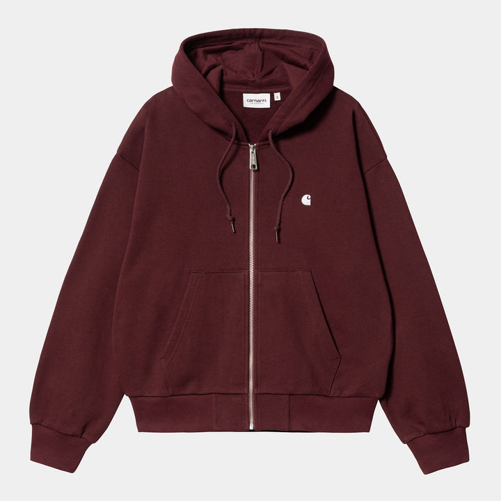 W' Hooded Casey Jacket Amarone / Silver