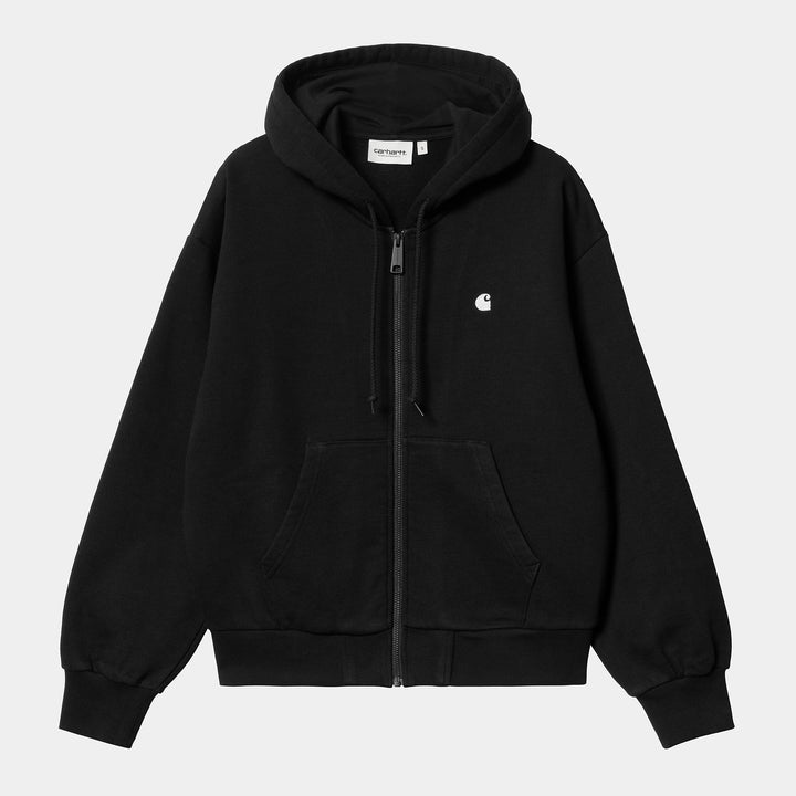 W' Hooded Casey Jacket Black / Silver