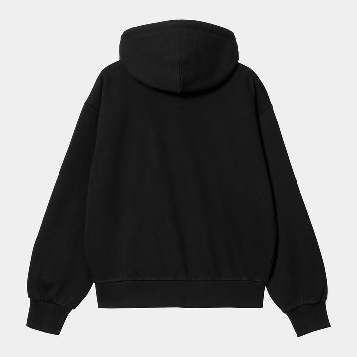 W' Hooded Casey Jacket Black / Silver