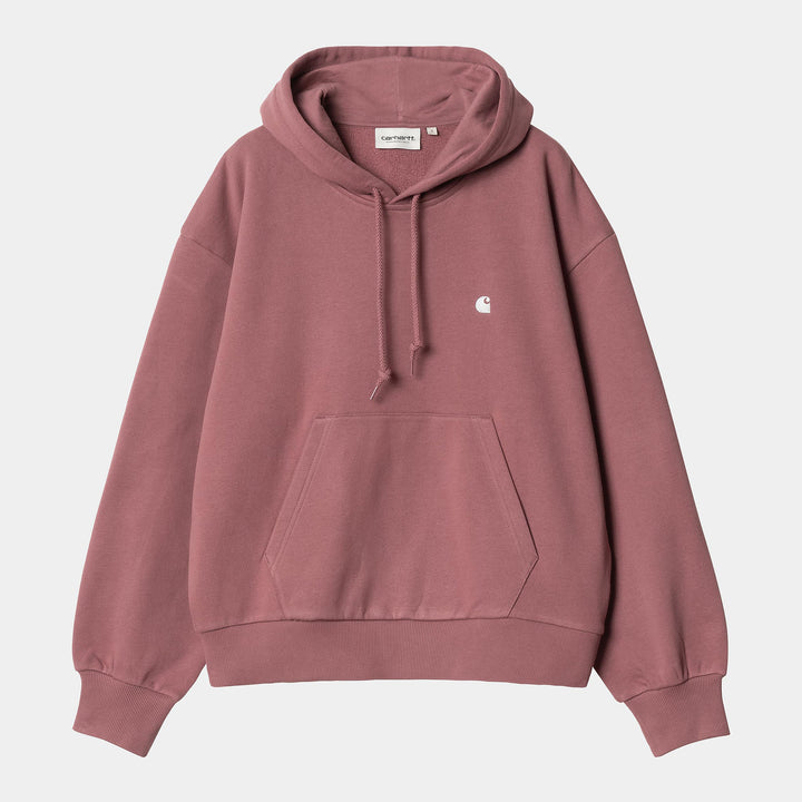 W' Hooded Casey Sweatshirt Dusky Pink / Silver