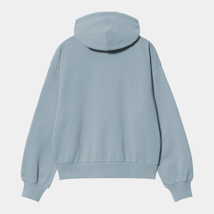 W' Hooded Casey Sweatshirt Frosted Blue / Silver