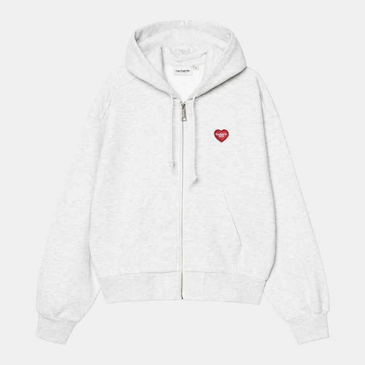 W' Hooded Heart Ii Hartt Jacket Ash Heather