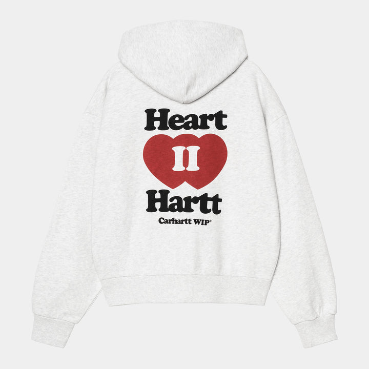W' Hooded Heart Ii Hartt Jacket Ash Heather