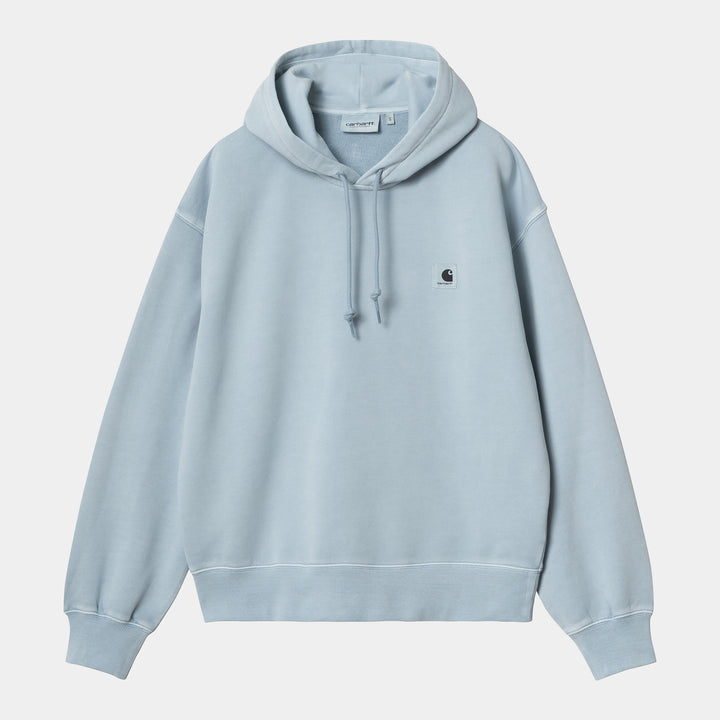 W' Hooded Nelson Sweat Dusty Ice / Garment Dyed