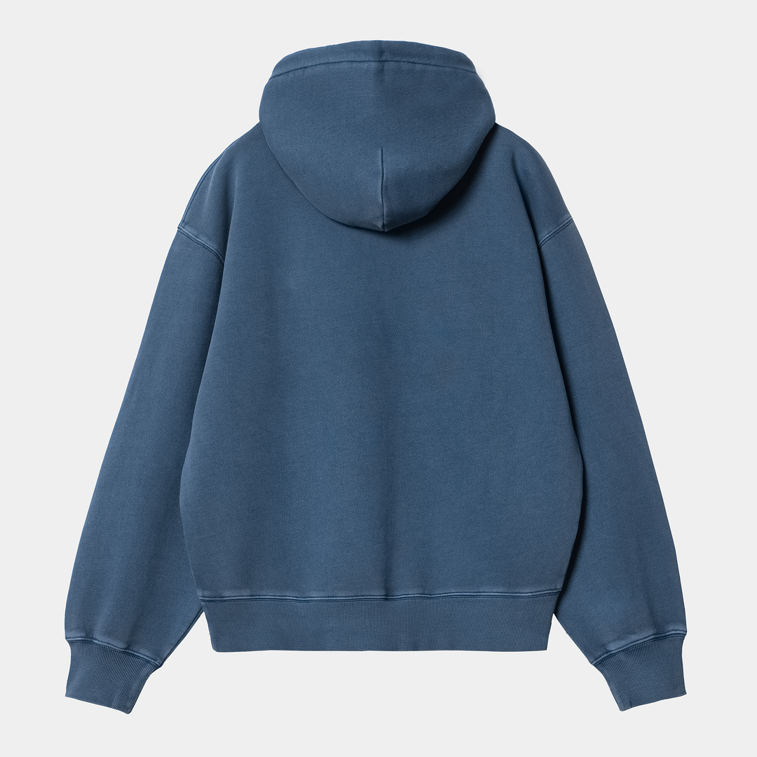 W' Hooded Nelson Sweat Elder / Garment Dyed