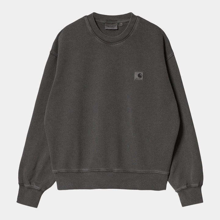 W' Nelson Sweatshirt Charcoal / Garment Dyed