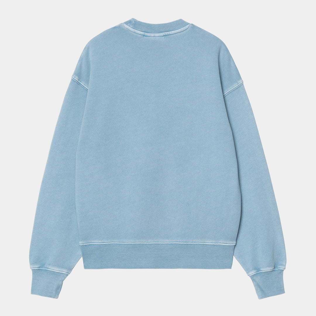 W' Nelson Sweatshirt Clay Blue / Garment Dyed