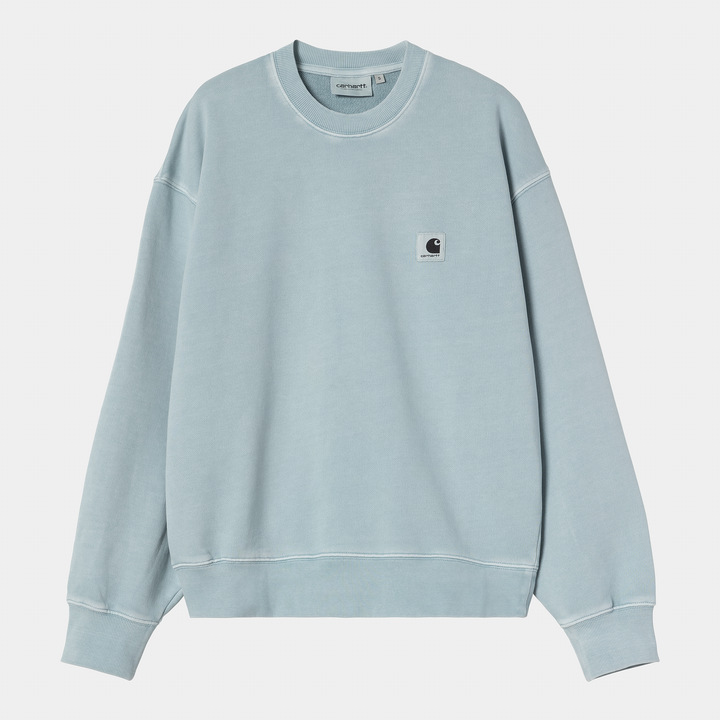 W' Nelson Sweatshirt Dusty Ice / Garment Dyed