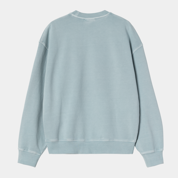 W' Nelson Sweatshirt Dusty Ice / Garment Dyed