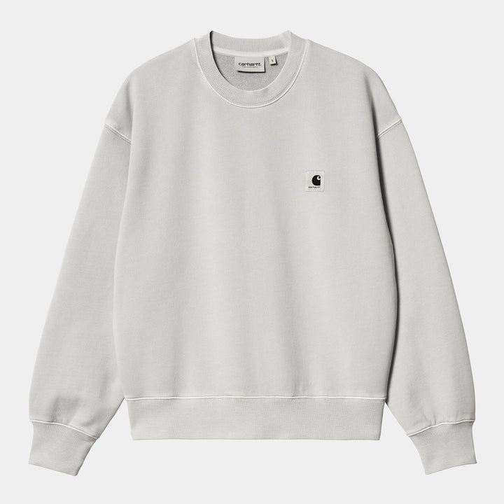 W' Nelson Sweatshirt Sonic Silver / Garment Dyed