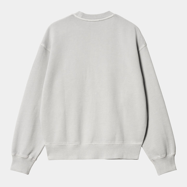 W' Nelson Sweatshirt Sonic Silver / Garment Dyed