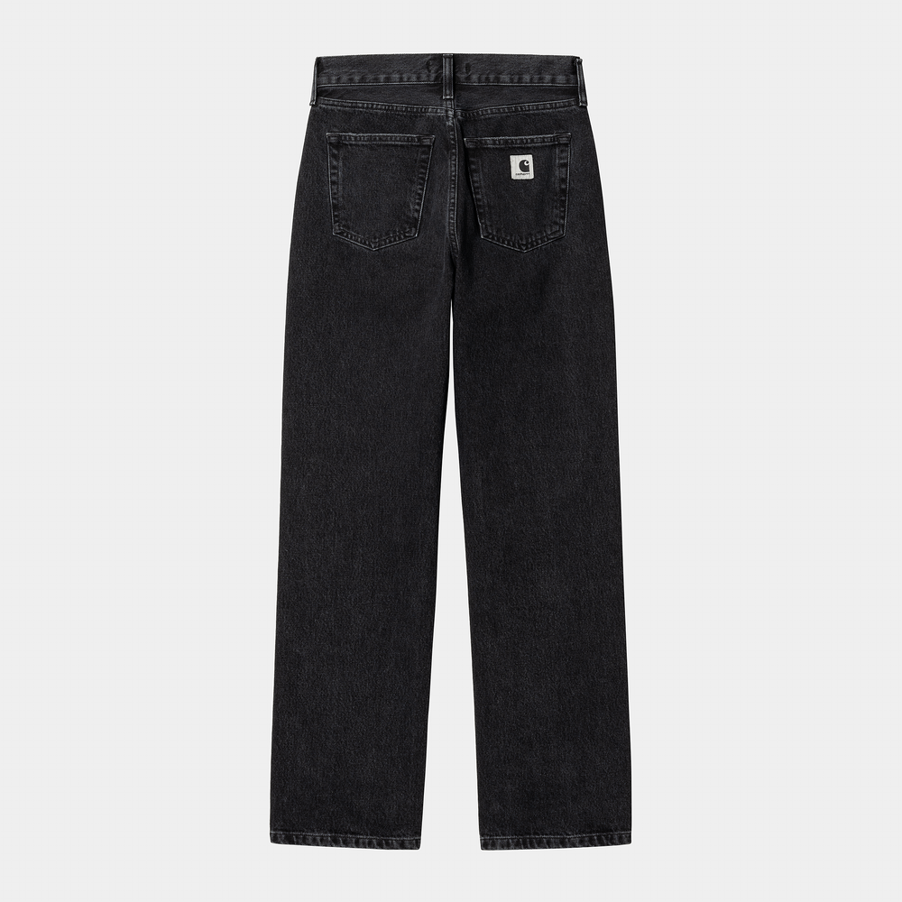 W' Noxon Pant Black Stone Washed - The Road 1380