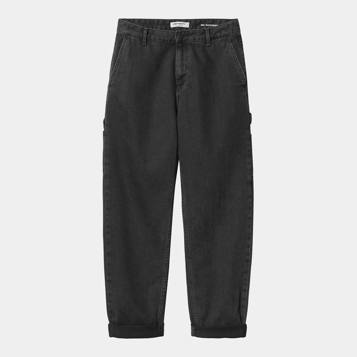 W' Pierce Pant Black Stone Washed