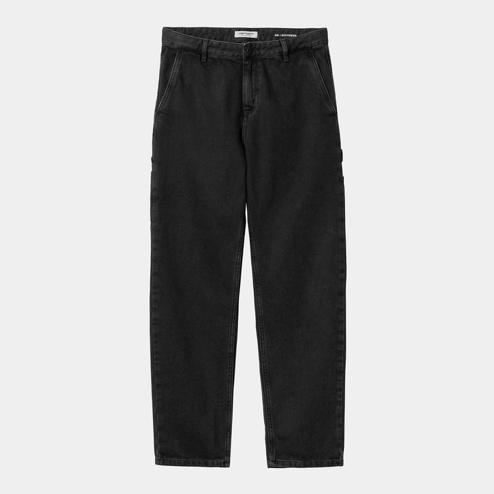 W' Pierce Pant Black Stone Washed