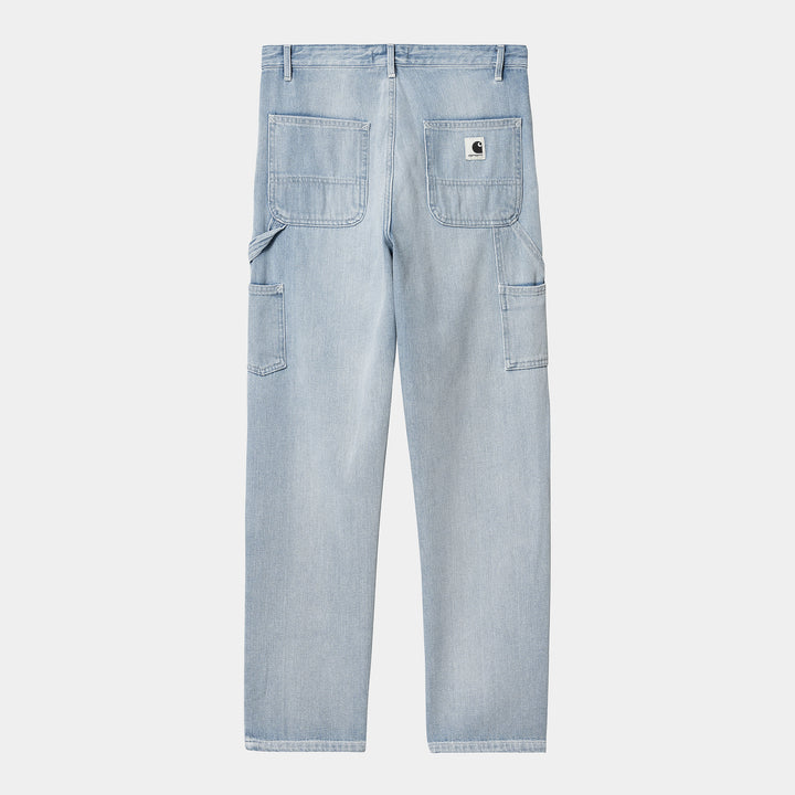 W' Pierce Pant Blue Light Stone Washed