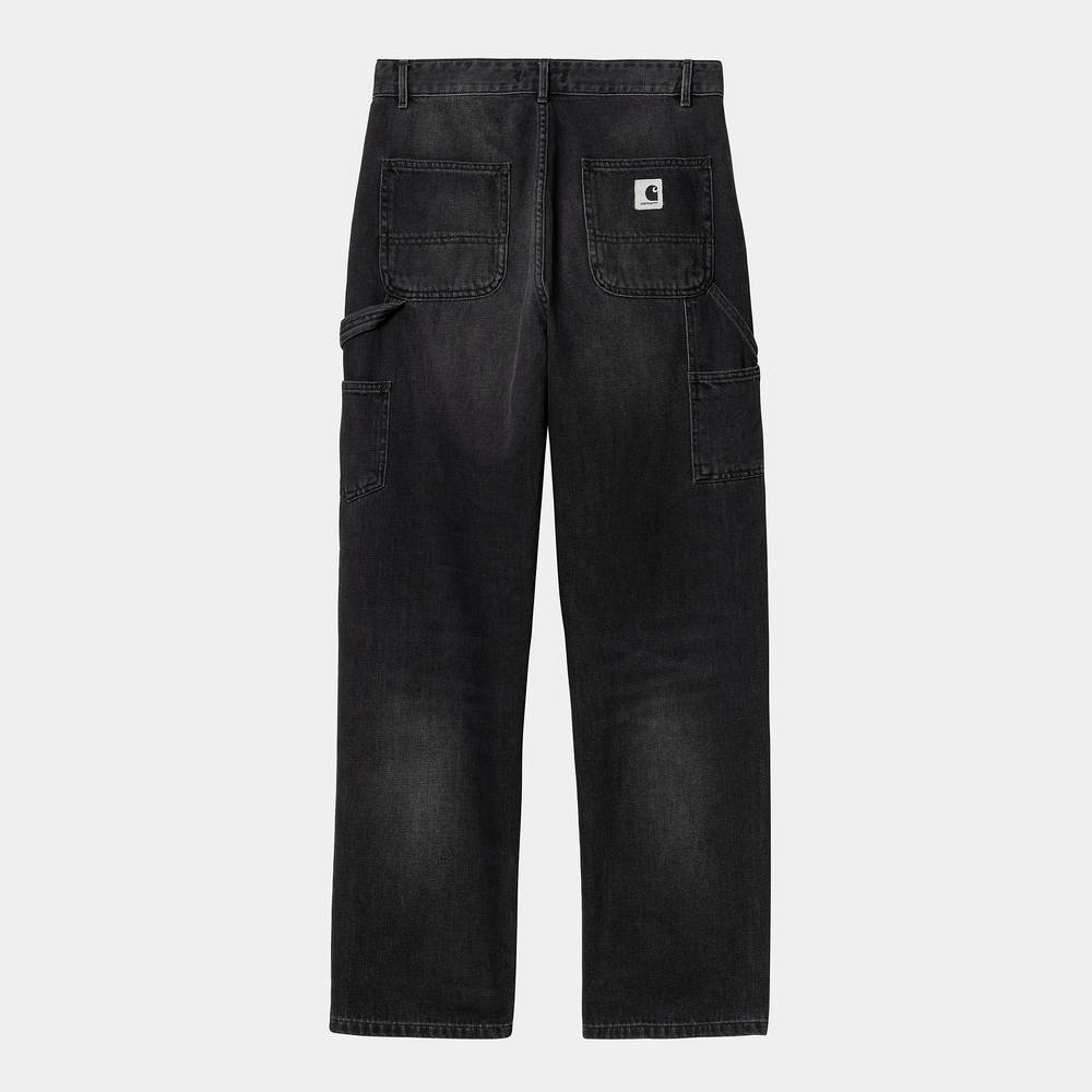 W' Pierce Pant Straight Black / Dark Used Wash - The Road 1380