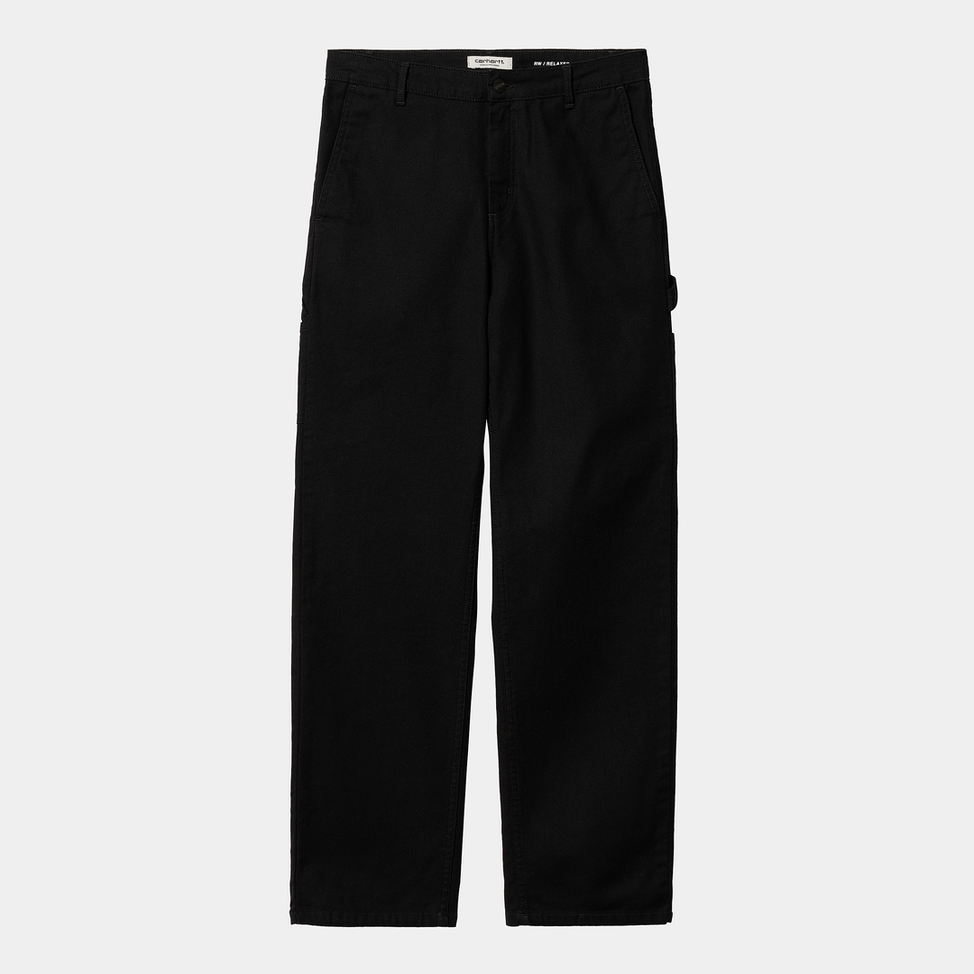 W' Pierce Pant Straight Black Rinsed