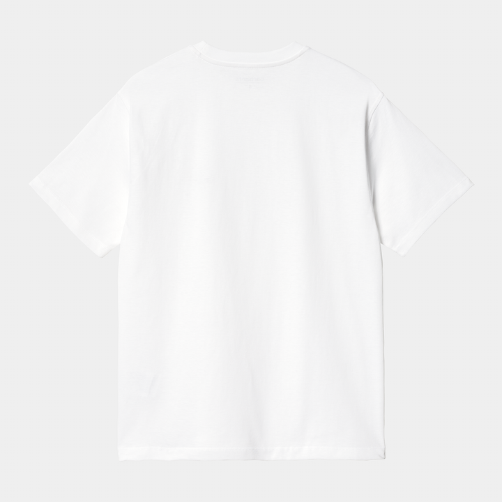 W' S/S American Script T-shirt White