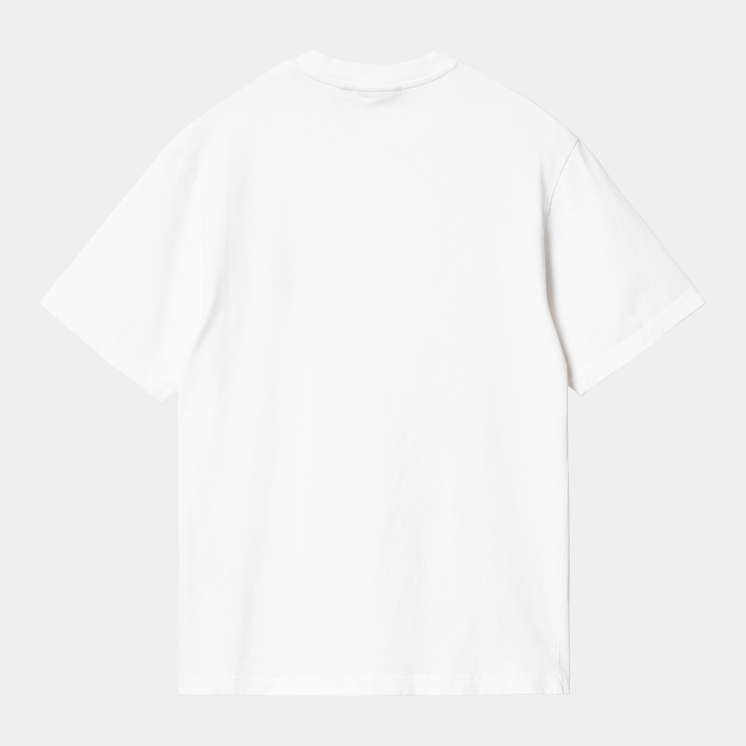 W' S/S Aspen T-shirt White Heavy Enzyme Wash