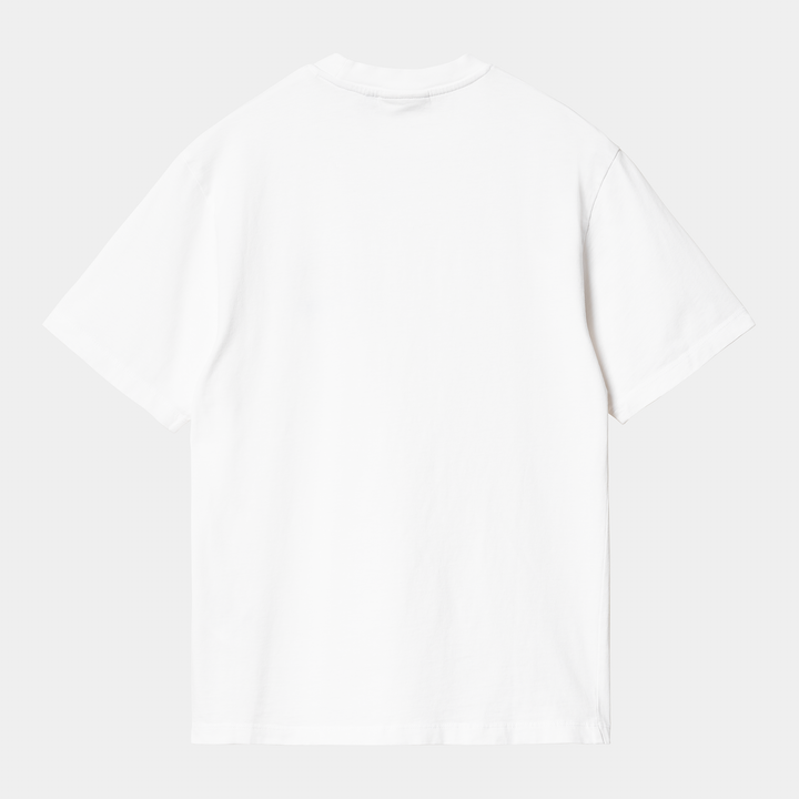 W' S/S Aspen T-shirt White Heavy Enzyme Wash