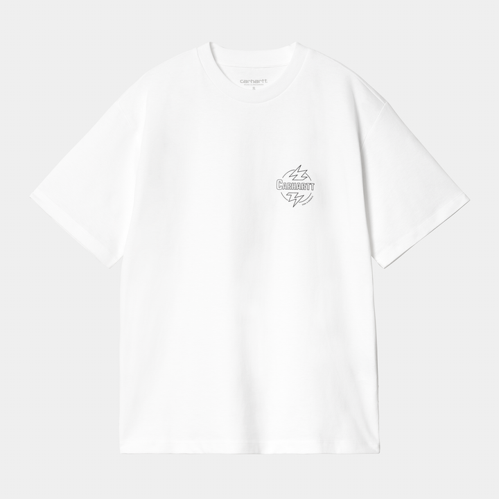 W' S/S Ablaze T-shirt White / Black