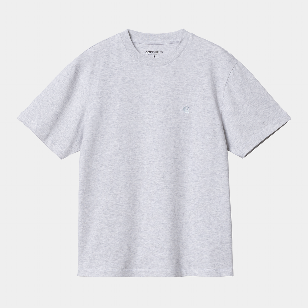 W' S/S Casey T-shirt Ash Heather / Silver - The Road 1380