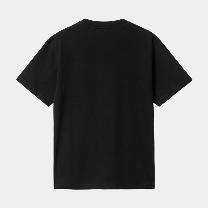 W' S/S Casey T-shirt Black / Silver